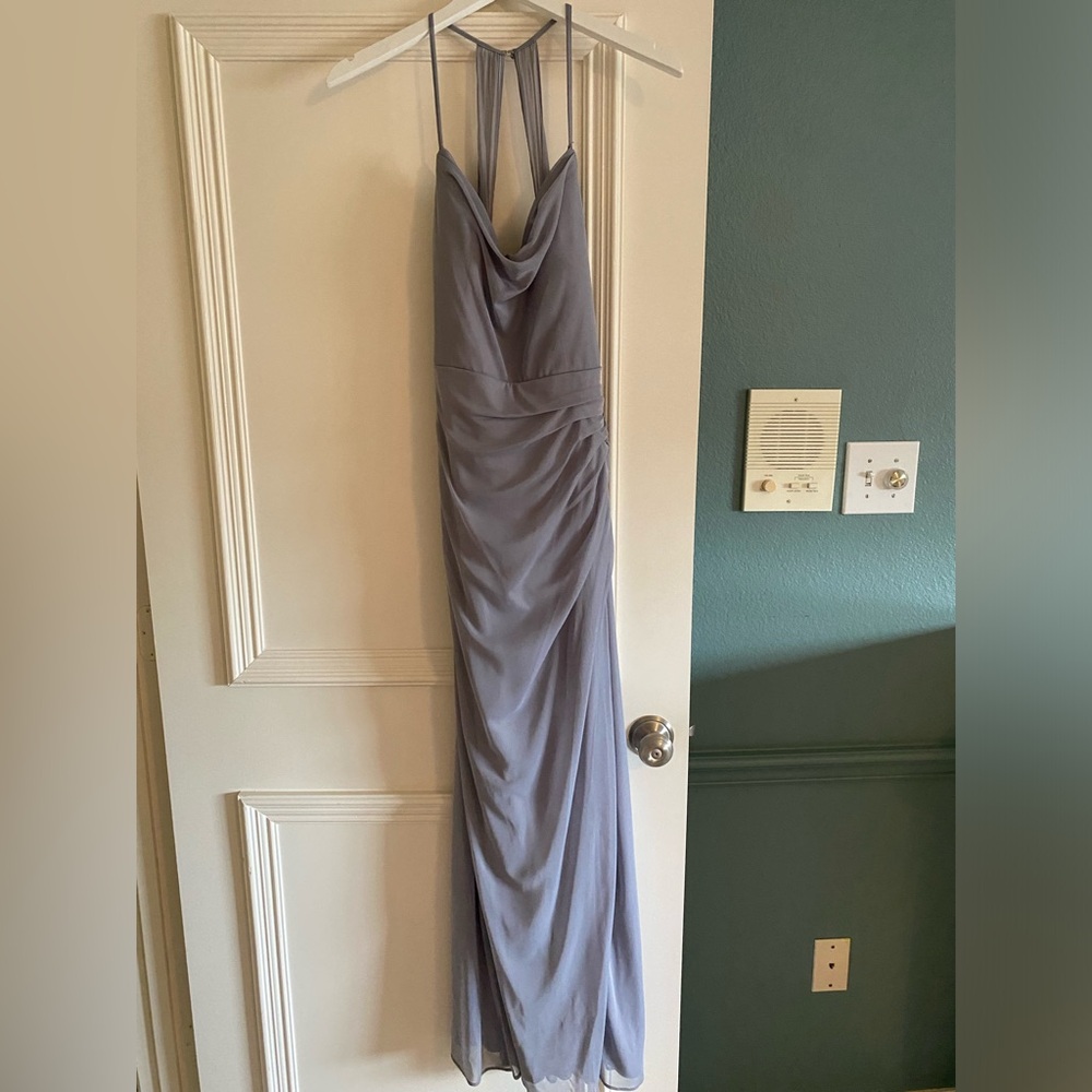Azazie bridesmaid dress - color Dusk
